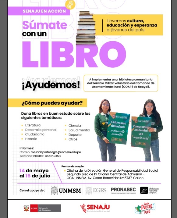 FLYER Sumate con un Libro