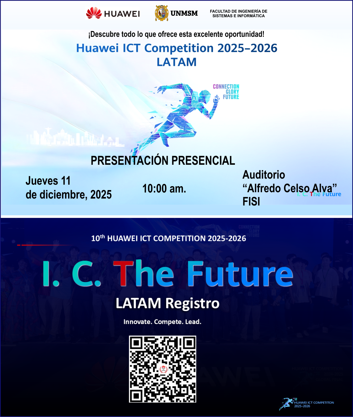 flyer inscripcion huawei 2025 2