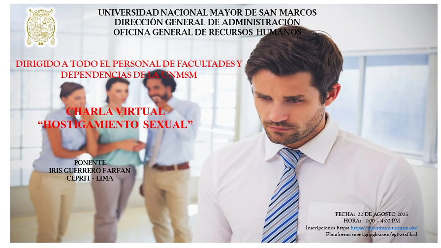 charla hostigamiento sexual RRHH
