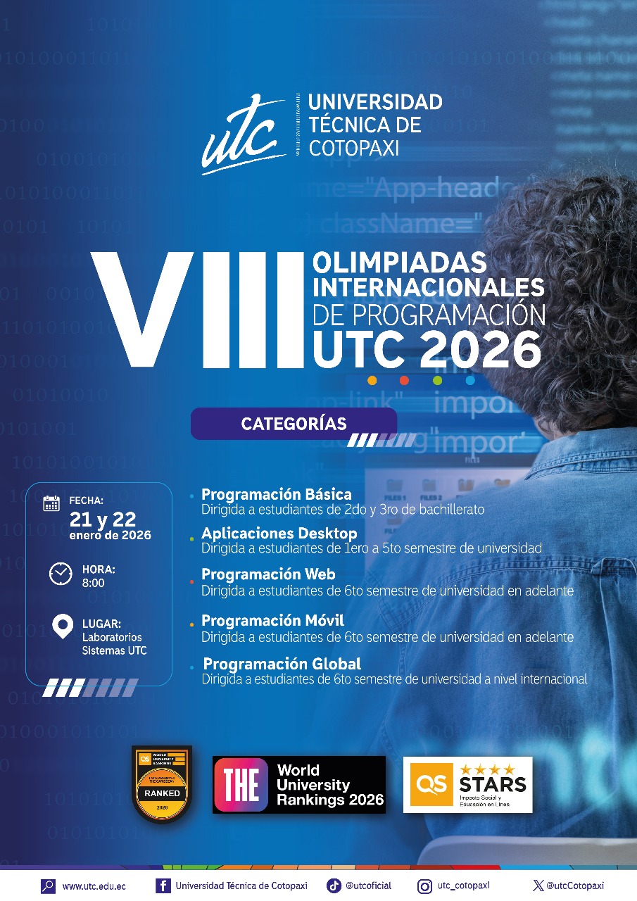 VIII Olimpiadas UTC 2026